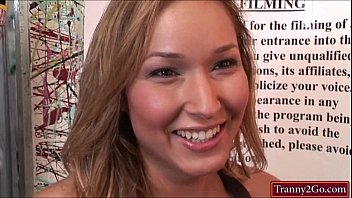 Tranny Khloe Hart Gives A Blowjob And Ass Banged By Big Cock