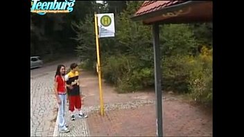 Guy Fucks Teen Girl On Bus Stop