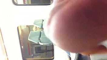 Flash Public Male On Train