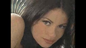 Sexy Brunette With Hairy Pussy - Black Lingerie