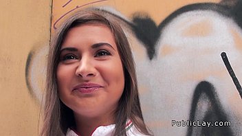 Dude Anal Fucks Russian Babe From Public