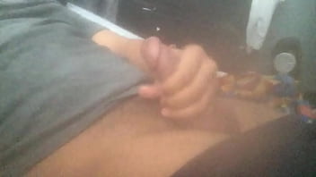 Stroking My Cock - cumshot, big, cock, dick, little, my, stroking - Video 5749794