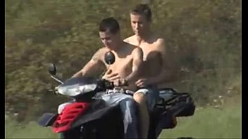 Boys Having Fun Outdoor