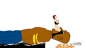 Hentai Fantasy Facesit A Bondaged Titan