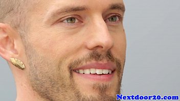 Muscular Tattooed Jock Pulling His Cock