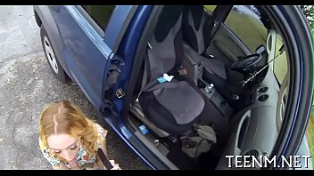 Cash For Girl Lucy Tyler Skillful Blowjob