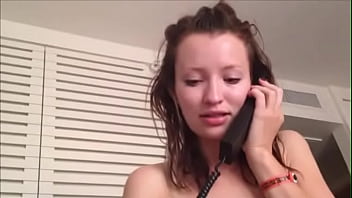 Emily Browning Nude In Her Hotel Room