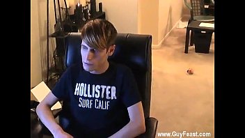 Hot Gay Jared Is Jumpy About His Very First Time Masturbating Off On