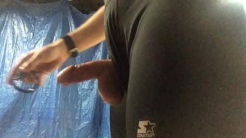 Released From Chastity Belt To Cum