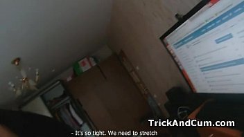 Lusty Alla Giving A Titjob As Foreplay