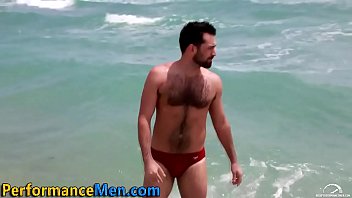 Solo Macho Bear Cums Hard