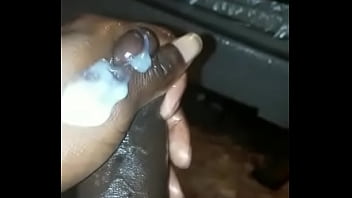 Touche Jerking His Big Black Dick