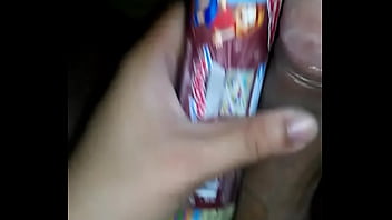 Medindo O Pau Com Biscoito E Gozando Forte _)