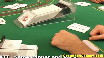 Amateur In Group Gets Creampie