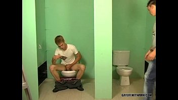 Twinks Fuck In Public Bathroom