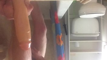 Toying My Ass In The Shower