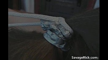 Kinky Dude Tied Sexy Brunette Kylie - brunette, spanking, bdsm, fetish, bondage, rick, savage, torment - Video 5820586