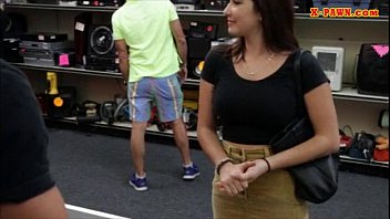 Pretty Amateur Coed Flashes Her Nice Tits N Fucked For Money