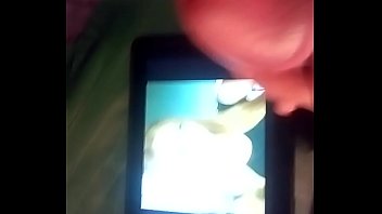 My Hot Cum On That Blonde Doll Face - Hot Cumming Tribute