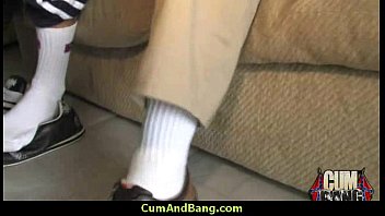 Ebony Girl Gets Slammed By Some White Dudes 20 - facial, black, interracial, blowjob, group, ebony, bigcock, gangbang, blowjobs, oral, facials, oral- - Video 5812519