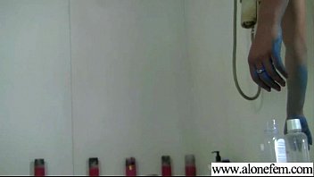 Crazy Hot Girl Love Insert Stuffs In Her Holes Movie-16