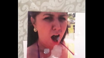 Cumshot Facial Tribute