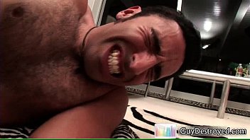 Gianni Luca Gets Ass Pumped By Big Black Gay Porn