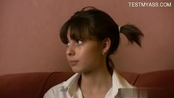 Young Girlfriend Anal Cum