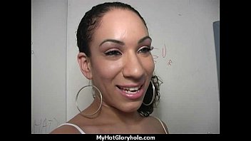 Ebony Hottie Milking Cocks In The Gloryhole 1 - black, sucking, interracial, blow, blowjob, blowing, blowjobs, interacial, blows, gloryhole, sucking - Video 5697121