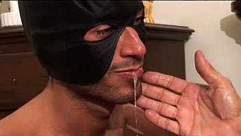 Straight Guy Eats Cum