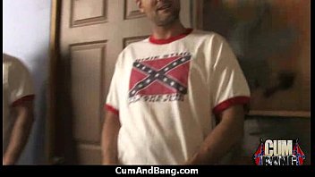 Ebony Entertains A Group Of Whites 20 - facial, black, interracial, blowjob, group, ebony, bigcock, gangbang, blowjobs, oral, facials, oral- - Video 5842559