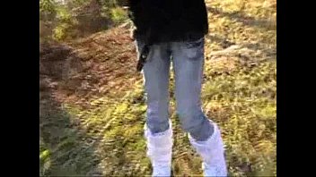 Labbel Mature Pissing Outdoor Cum On My Tits