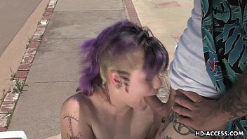 Tattooed Up Bad Ass Gets His Dick Blown Real Hard