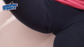 Preview Amg-039 - Lovely Teen Cameltoe In Blue Jeans And Blue Leggins