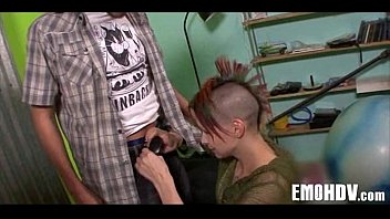Emo Babe With Tats Gets Some Dick 198