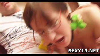 B. Sucks Big Cock, Spreads Legs - teen, hardcore, amateur, students, coeds - Video 6526480