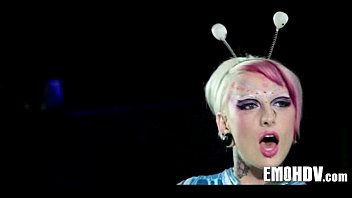 Emo slut with tattoos 0976