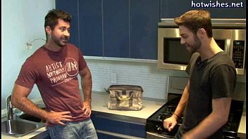 Sexy Gay Plumber Licking A Hard Cock