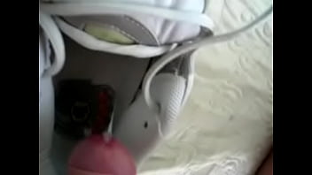 I_m jerking off a new time in my Nike' TN !