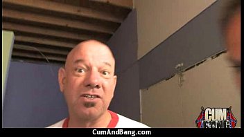 Nasty Black Girl Grouped And Facialed 24