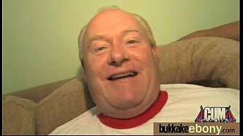 Ebony Girlfriend Takes Huge Loads Of Cum On Her Face 19