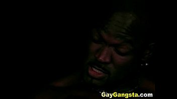 Hardcore Black Stud Cock Eating Action