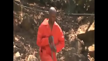 Blond Sensual Cougar Surprise By A Black Convict