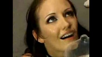 Chick-swallows-40-cum-shots!!