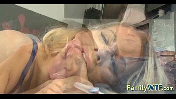 Step Mom And Daughter Threesome 0302