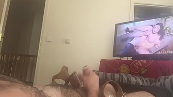 Wanking With Heels And Panties