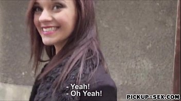 Eurobabe Lea Guerlin Fucked And Facialed For Some Cash