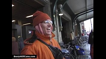 Nasty British Milf Gets Two Cocks Inside Her Cunt - Bustymilfcams.com