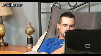 Horny Gay With Pierced Cock Doing Blowjob