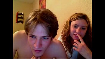 Pretty Girl Sucking Boyfriend On Webcam